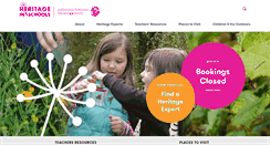 Desktop Screenshot of heritageinschools.ie